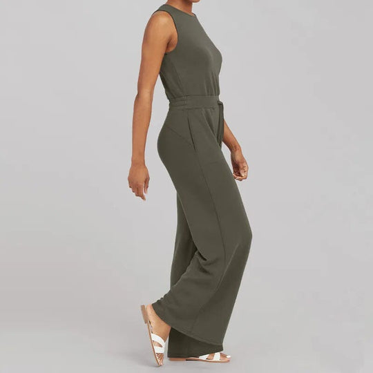 Ärmelloser Jumpsuit für Damen