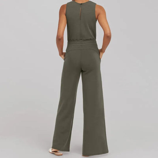 Ärmelloser Jumpsuit für Damen