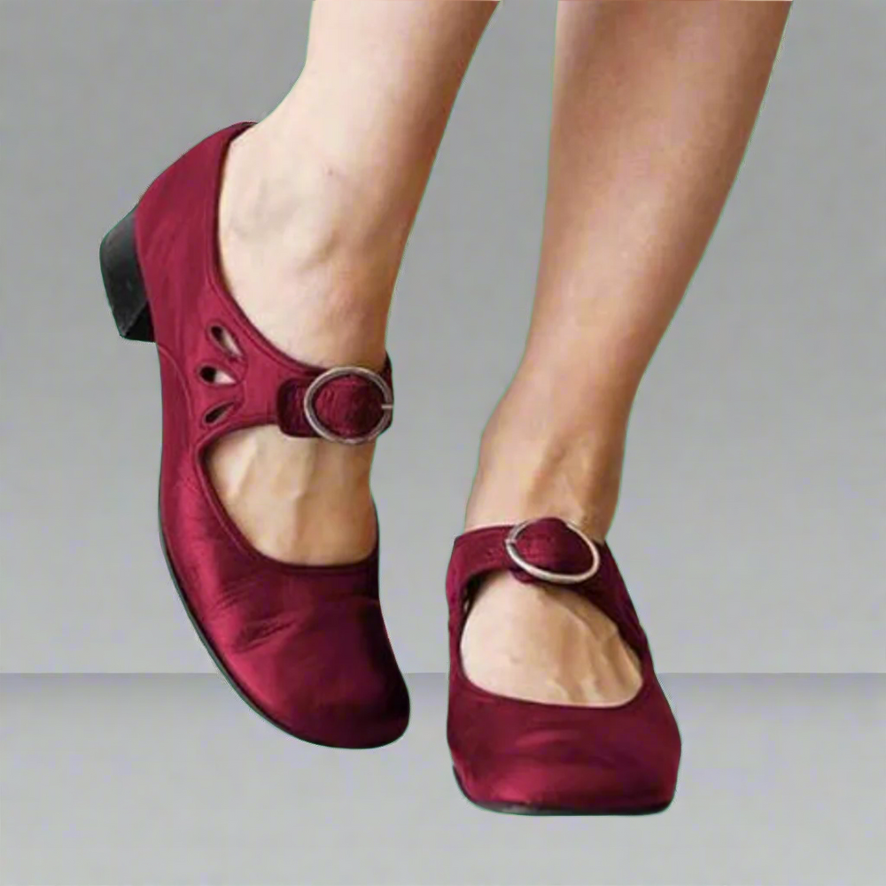 Komfortable Damen Ballerinas mit Wildlederoptik
