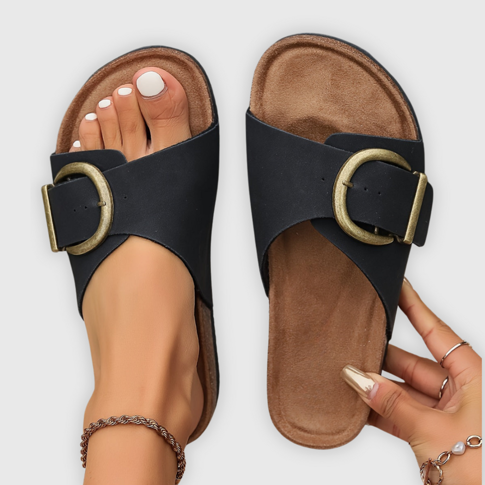 Bequeme Damen Komfort-Sandalen mit Weichsohle