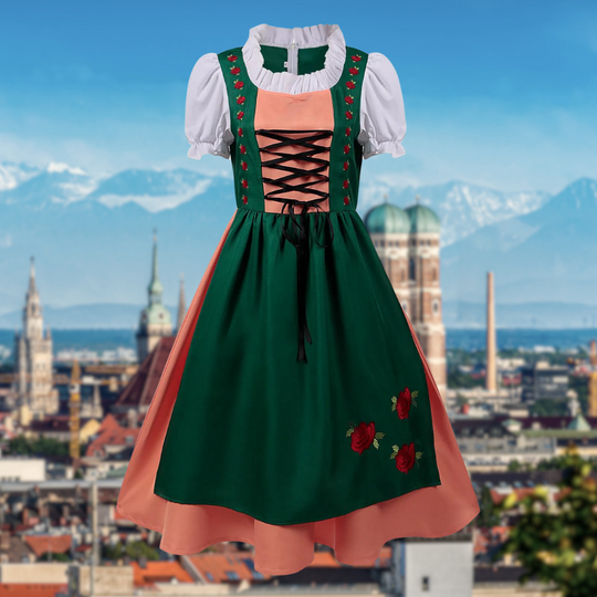 Damen Oktoberfest Dirndlkleid