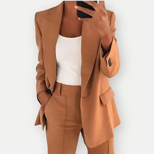 Elegantes Damen Hosenanzug Set