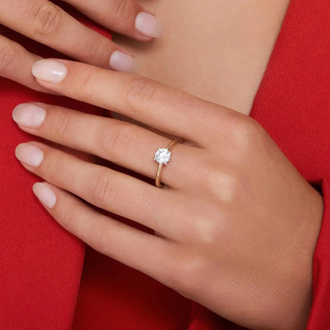 Eleganter Damen Ring 18k Gold