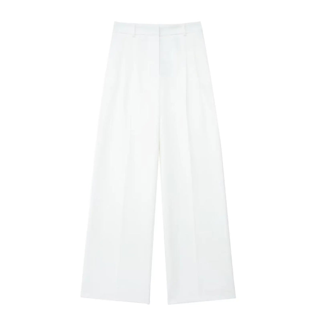 Elegantes Damen Neckholder Set Rückenfrei Slim-Fit Hose