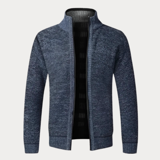 Strickjacke mit Reißverschluss für Herren