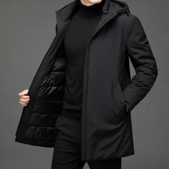 Elegante Kapuzenjacke für Herren