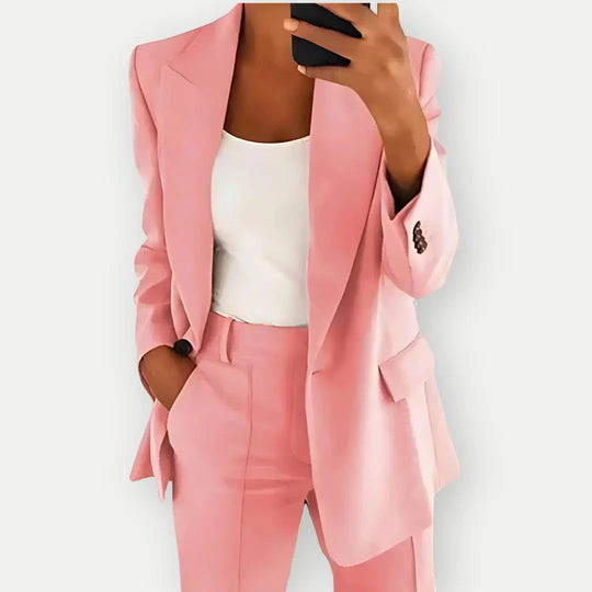 Elegantes Damen Hosenanzug Set