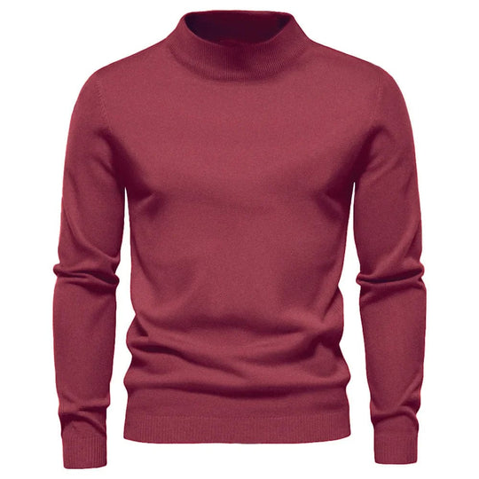 Halbhoher Rollkragenpullover für Herren