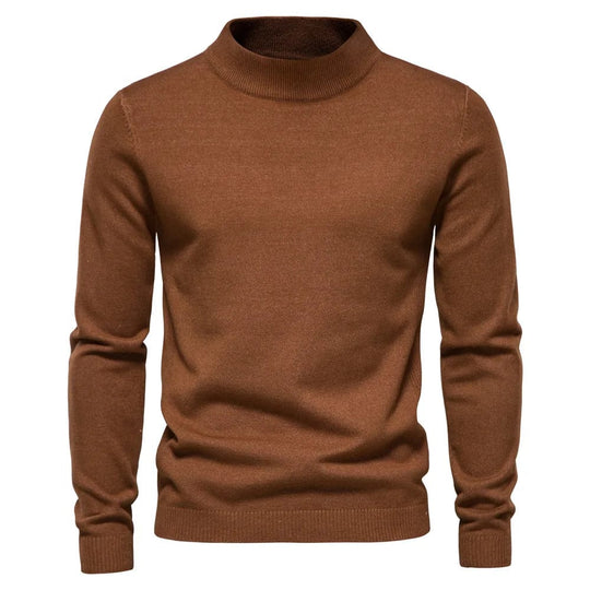 Halbhoher Rollkragenpullover für Herren