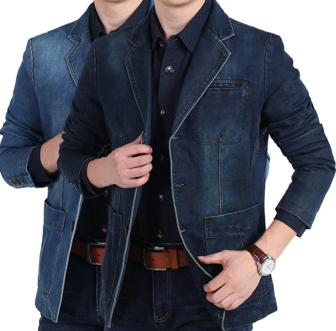 Klassischer Blazer mit Revers für Herren