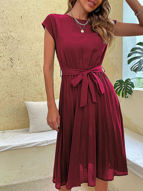 Kurzärmeliges Damenkleid