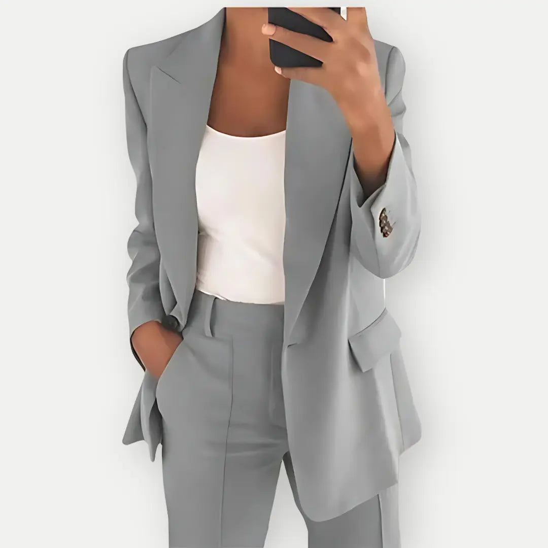Elegantes Damen Hosenanzug Set