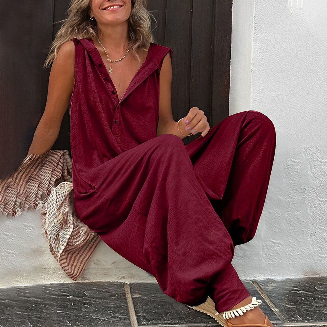 Damen ärmelloser Jumpsuit