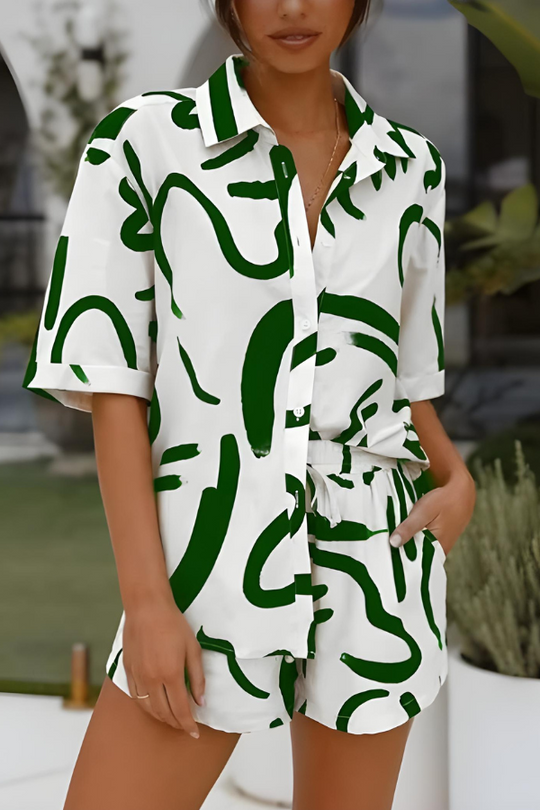 Elegantes Damen Strand-Set für den Sommer