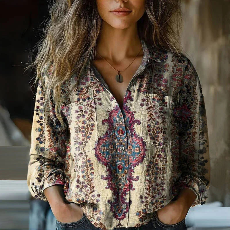 Vintage Damen Bluse