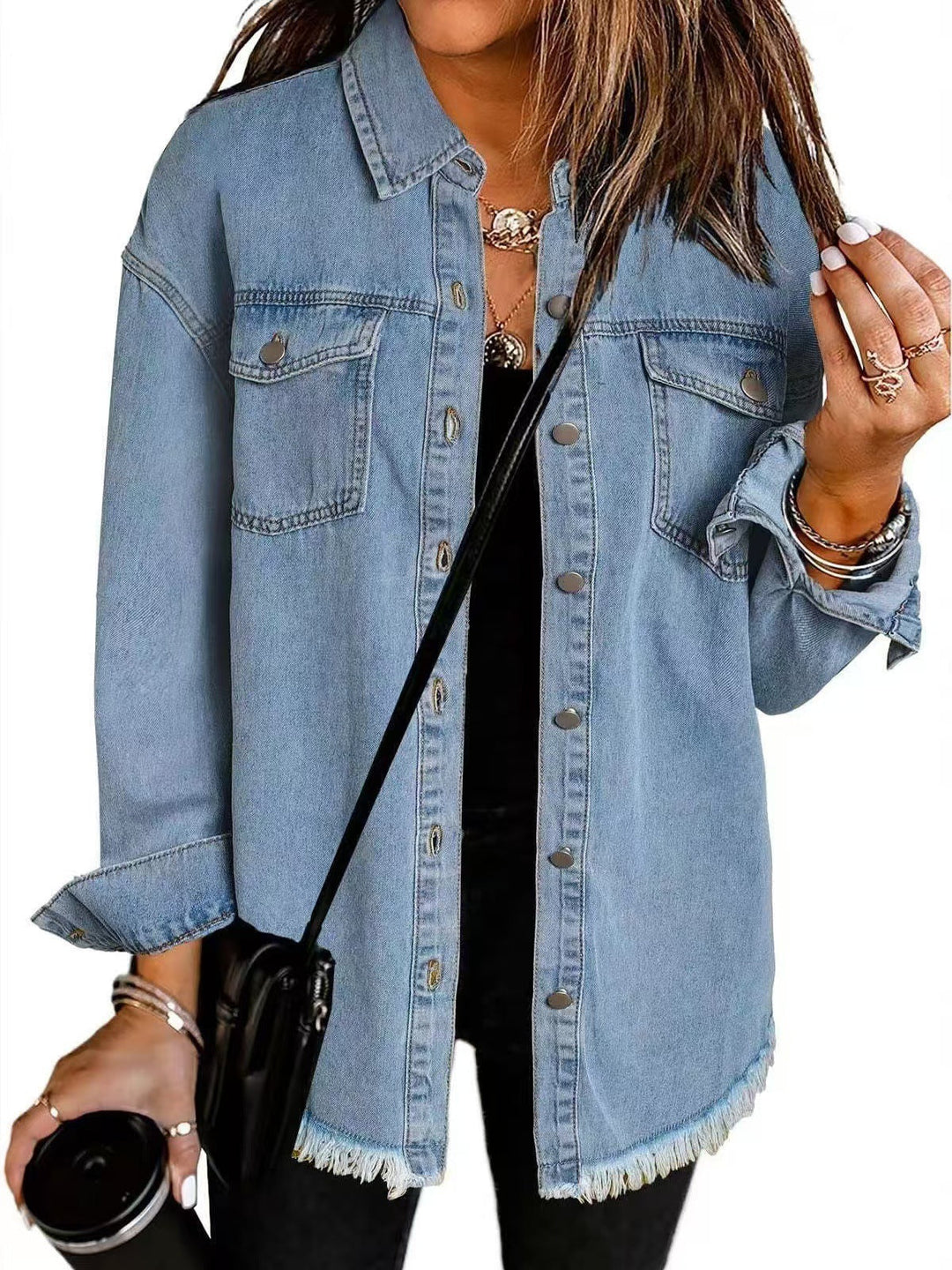 Klassische Damen Jeansjacke für jeden Tag