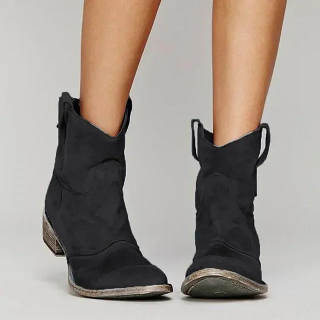 Vintage Damen Stiefeletten