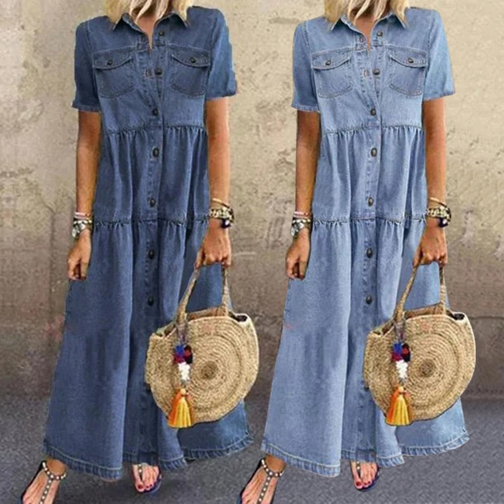 Denim-Kleid für Damen