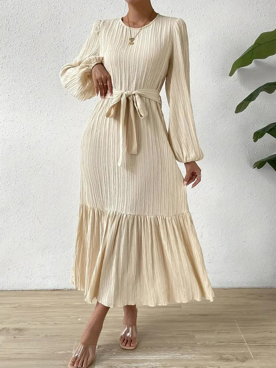 Langärmeliges Kleid für Damen