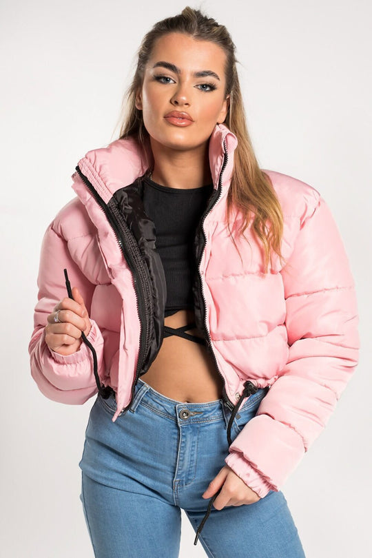 Gepolsterte schmale Jacke für Damen