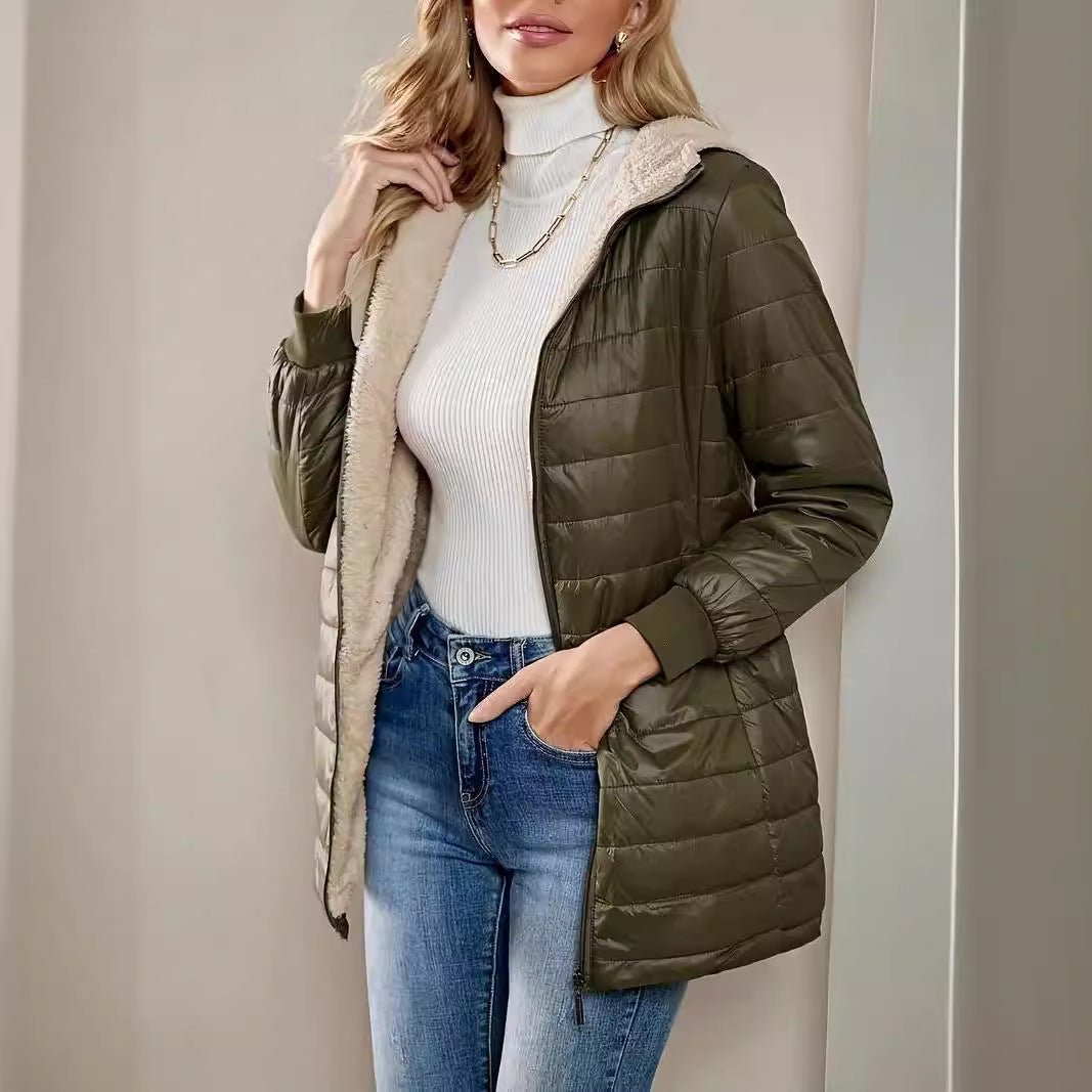 Lässige Winterjacke für Damen