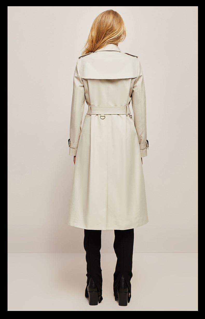 Lässiger Damen-Trenchcoat mit Gürtel