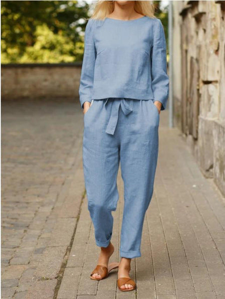 Stylisches zweiteiliges Set für Damen