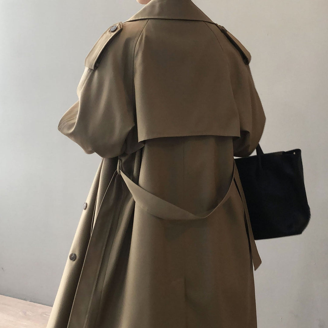 Zweireihiger Trenchcoat für Damen