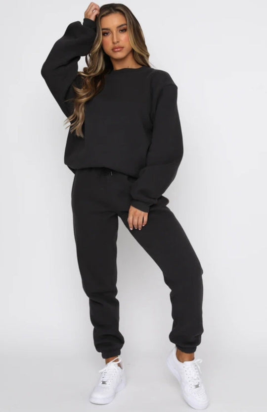 Sweatshirt- und Jogger-Set für Damen