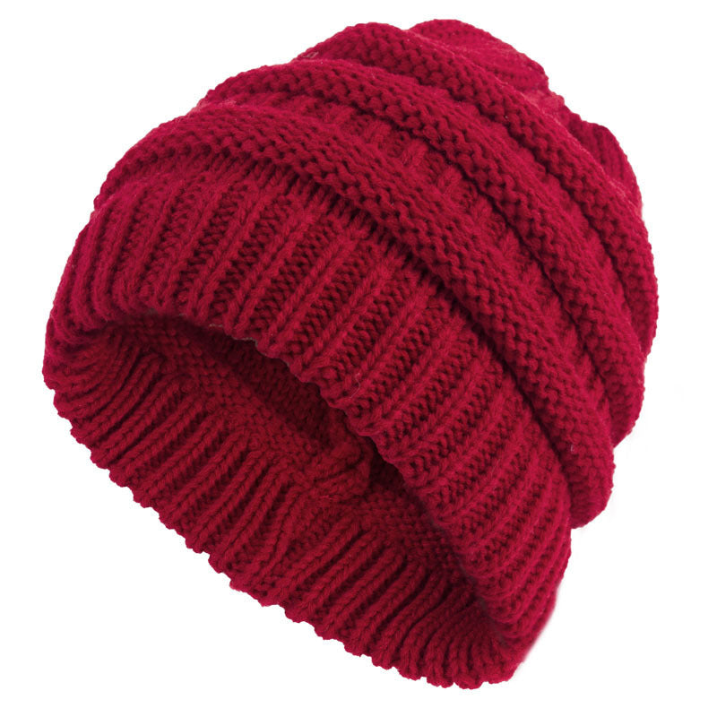 Damen-Strickmütze Bun