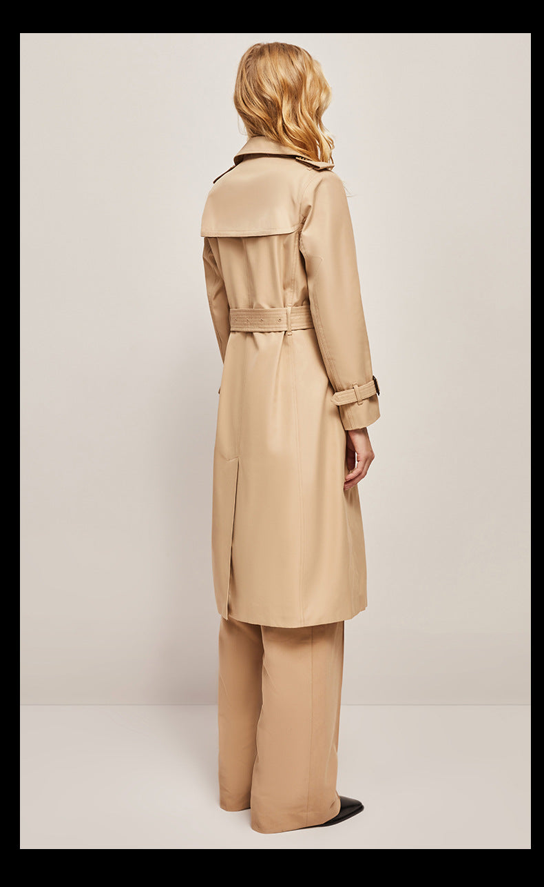 Lässiger Damen-Trenchcoat mit Gürtel