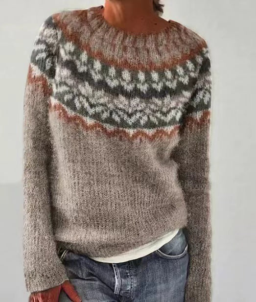 Ein Vintage-Strickpullover für Damen