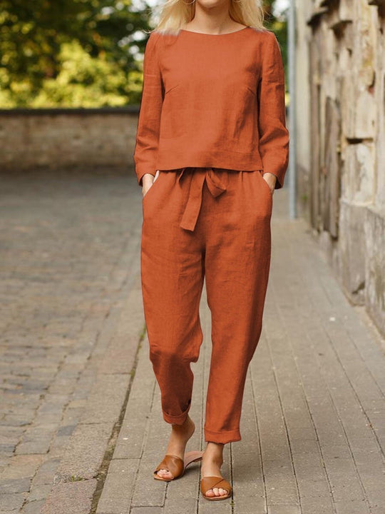 Stylisches zweiteiliges Set für Damen