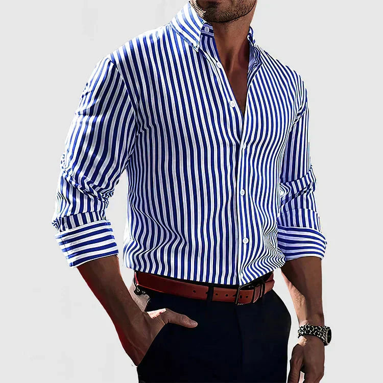 Gestreiftes Herren Hemd