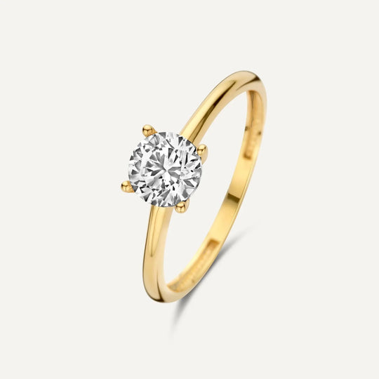 Eleganter Damen Ring 18k Gold