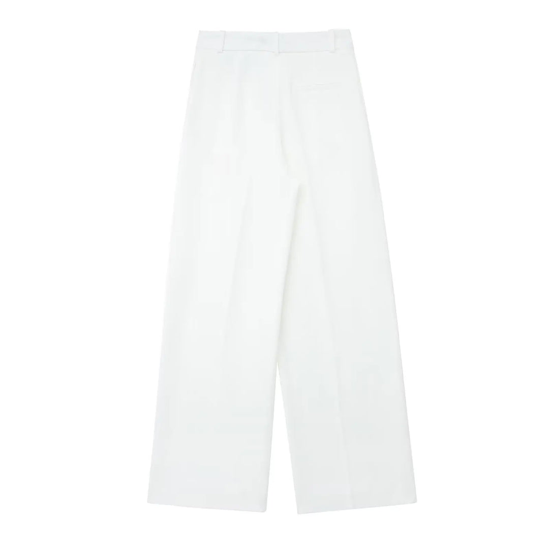 Elegantes Damen Neckholder Set Rückenfrei Slim-Fit Hose
