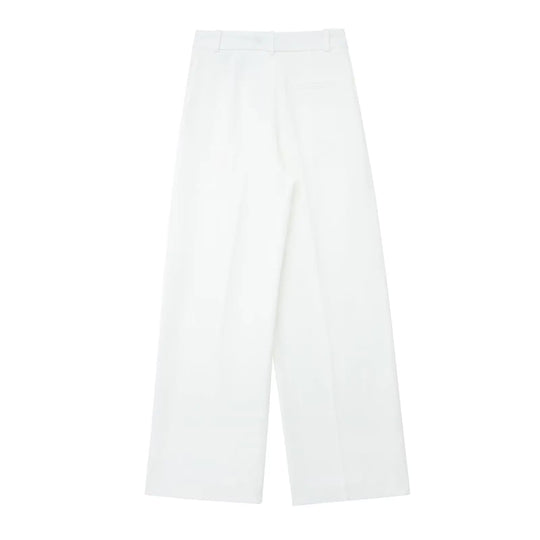 Elegantes Damen Neckholder Set Rückenfrei Slim-Fit Hose