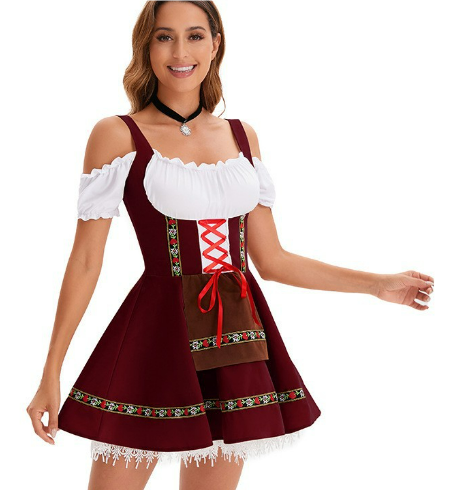 Elegantes Oktoberfest-Dirndlkleid für Damen