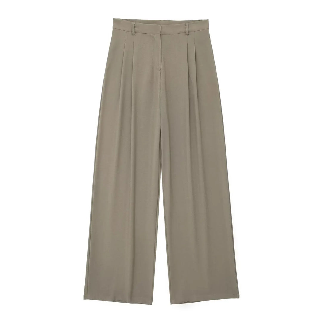 Elegantes Damen Neckholder Set Rückenfrei Slim-Fit Hose