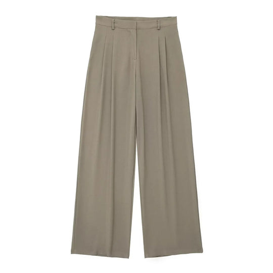 Elegantes Damen Neckholder Set Rückenfrei Slim-Fit Hose