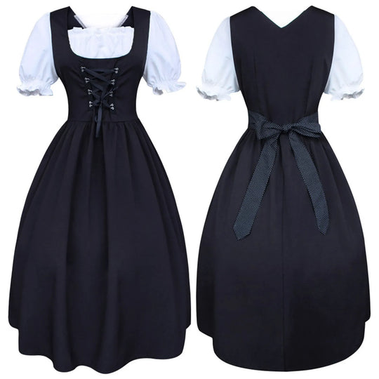 Oktoberdest Puffärmeliges Dirndlkleid für Damen