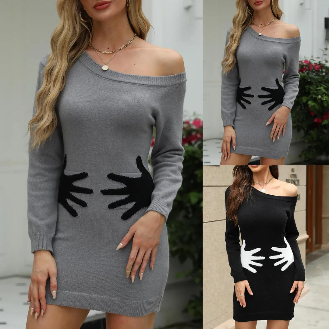 Bodycon-Strickkleid für Damen