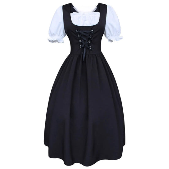 Oktoberdest Puffärmeliges Dirndlkleid für Damen