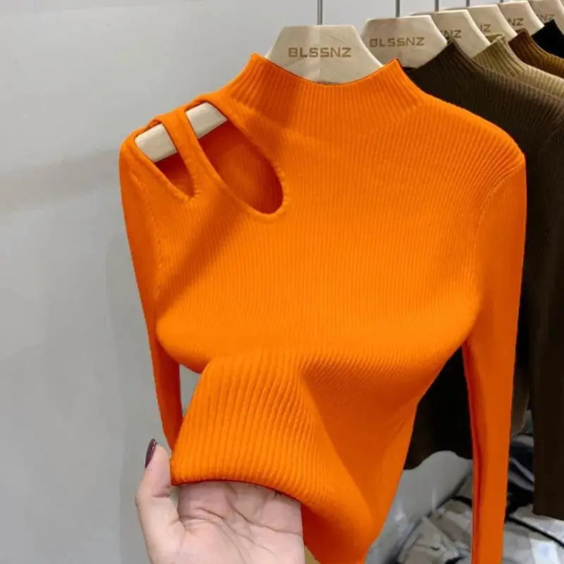 Pulli mit Schlüsselbeinausschnitt für Damen