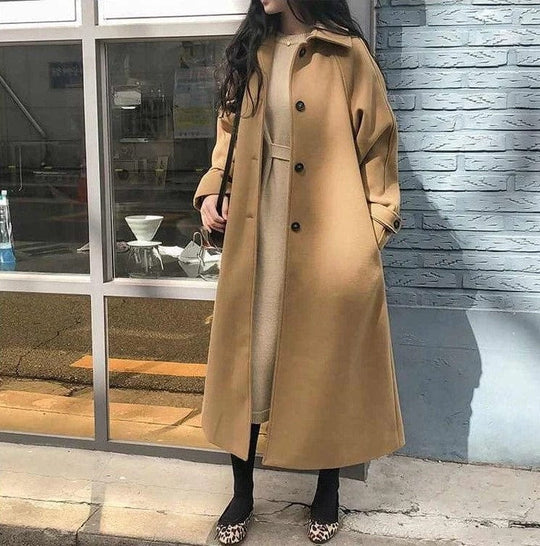 Einreihiger Trenchcoat für Damen