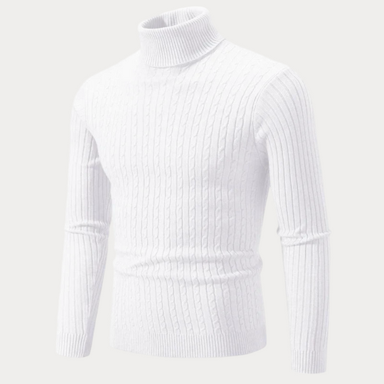 Twisted-Muster-Pullover für Herren
