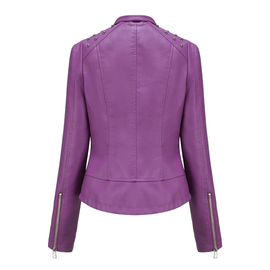 Elegante Lederjacke für Damen