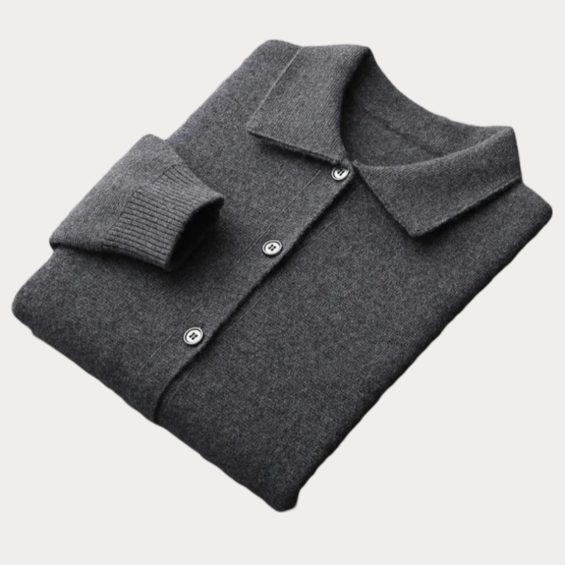 Button-Up-Strickjacke für Herren