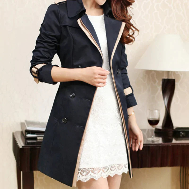 Langer Trenchcoat für Damen