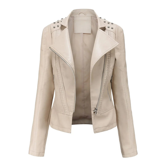 Elegante Lederjacke für Damen